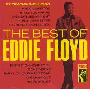 CD cover for Eddie Floyd’s “Best Of” album, featuring a portrait of the artist.