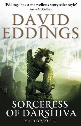 Book cover: a green dragon statue against a misty, mountainous landscape.