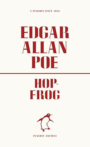 Book cover for "Hop-Frog" by Edgar Allan Poe, with a penguin logo.