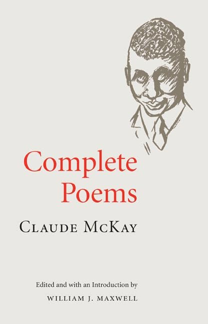 Book cover: "Complete Poems" by Claude McKay with portrait illustration.