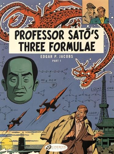 Comic book cover featuring a dragon, jets, and two men in a city.