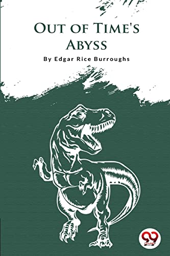 Book cover: "Out Of Time'S Abyss" with a white dinosaur illustration.