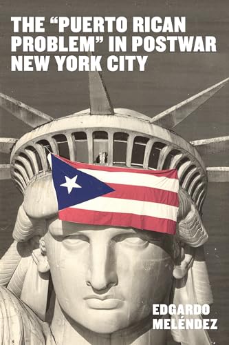 Book cover featuring the Statue of Liberty with a Puerto Rican flag.