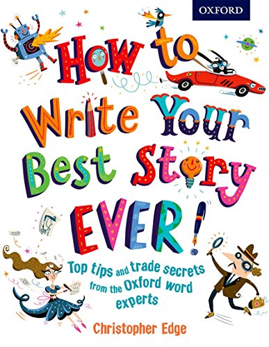 Book cover with colorful title text, cartoon characters, and illustrations on a white background.