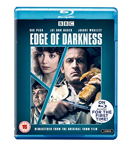 “Edge of Darkness” Blu-ray cover with actors Joe Don Baker and Joanne Whalley.