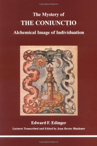 Book cover with alchemical illustration of a sun, serpent, and vessel.