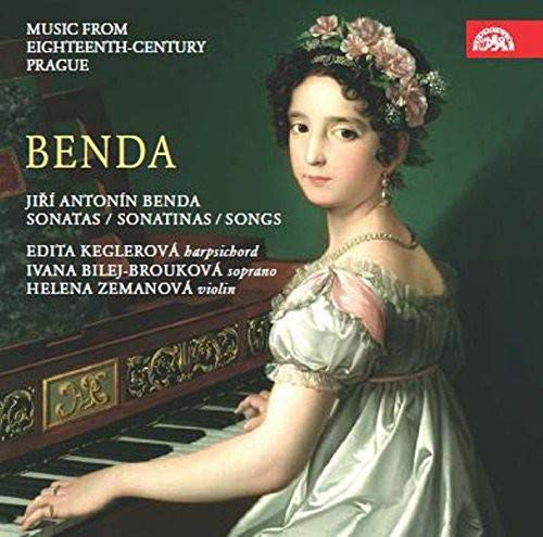CD cover featuring a portrait of a woman with flowers in her hair.
