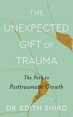 Book cover: teal background with gold cracked lines and white text.