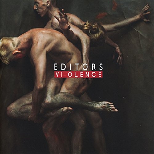 CD cover for Editors’ “Violence” featuring intertwined, shadowy figures.