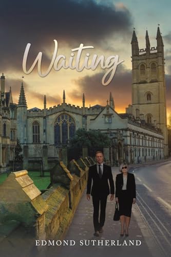 Book cover: a couple walking towards a gothic university building.