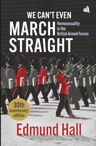 Book cover depicting soldiers in formation with text about homosexuality.