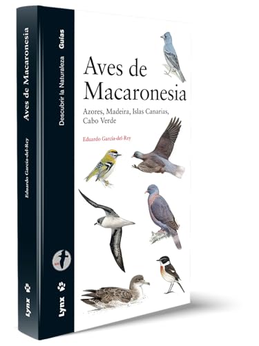 Book cover depicting various birds of the Macaronesian islands.