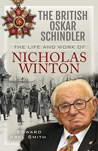 Book cover featuring Nicholas Winton’s portrait and a historical photograph.