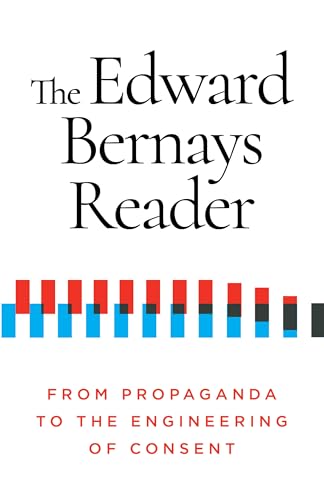 Book cover: "The Edward Bernays Reader" with red and blue graphic.