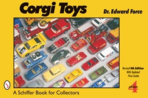 Book cover featuring a collection of vintage Corgi toy cars.
