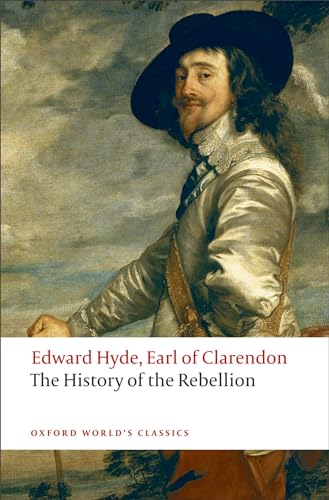 Book cover: portrait of a man in 17th-century attire, titled “The History of the Rebellion.”
