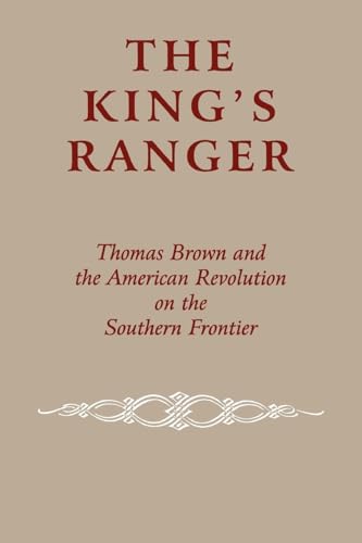 Book cover: "The King's Ranger" with red text on a tan background.