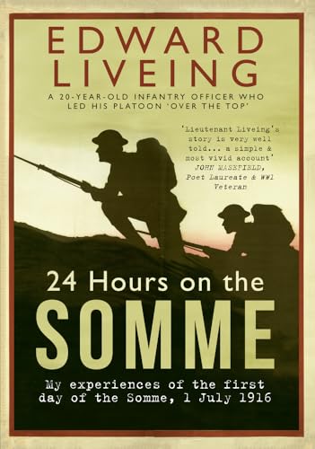 Book cover: "24 Hours on the Somme" depicting silhouetted soldiers.
