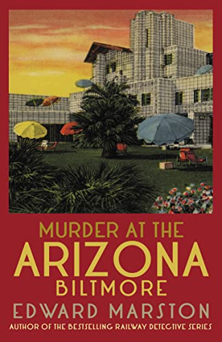 Book cover: Arizona Biltmore hotel with palm trees, red title text.