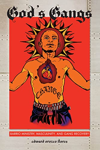 Book cover: "God's Gangs" features a stylized illustration of a man with a halo.