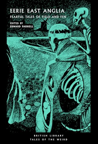 Image of a book cover featuring a dark, misty East Anglian landscape at dusk.