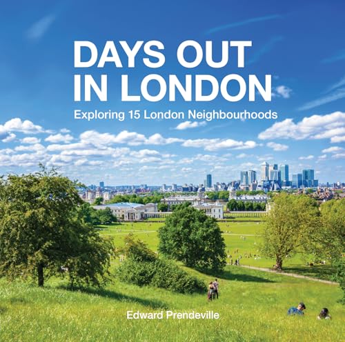 Book cover titled Days Out in London showing a green park with city skyline.