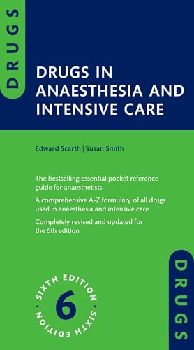Book cover: "Drugs in Anaesthesia and Intensive Care," sixth edition.