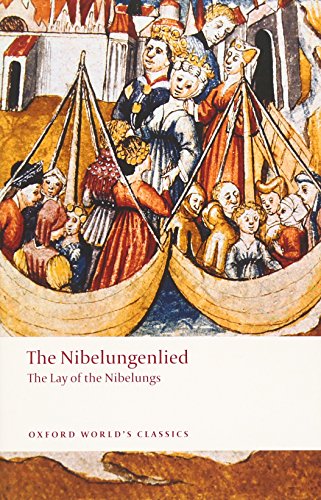 Book cover depicting a medieval illustration of people in boats.