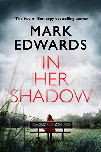 Book cover: lone figure on a bridge, stormy sky, red title.
