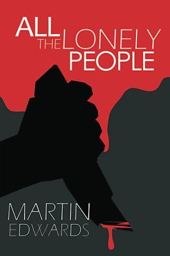 Book cover: red background, black silhouette of a head, white text.