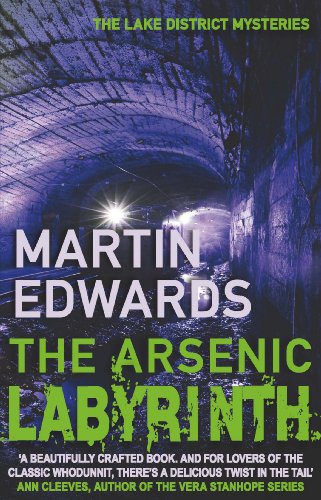 Book cover showing a dark, purple-lit underground tunnel with bright lights in the distance.