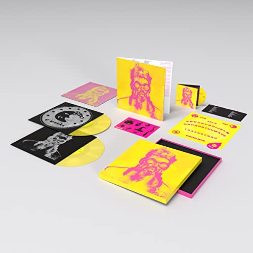 Eels "Extreme Witchcraft" vinyl edition components laid out on a light background.