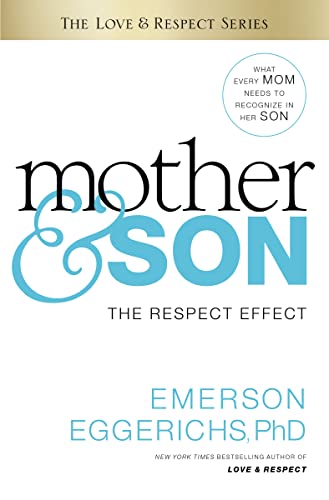 Book cover with text “mother & son” and author Emerson Eggerichs.