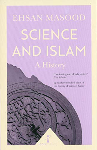 Book cover: “Science and Islam (Icon Science): A History” with astrolabe image.