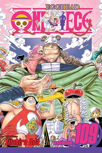 Manga cover of One Piece Volume 109 featuring Kuma, Bonney, and other characters.
