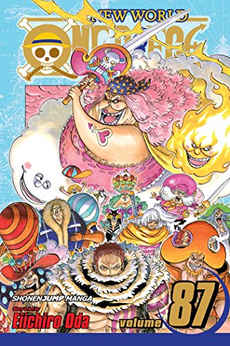 Manga cover for One Piece volume 87 featuring Big Mom and various characters.