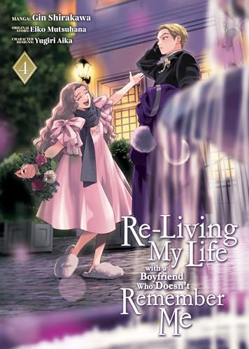 Manga cover: woman in pink, man in dark suit, romantic theme.