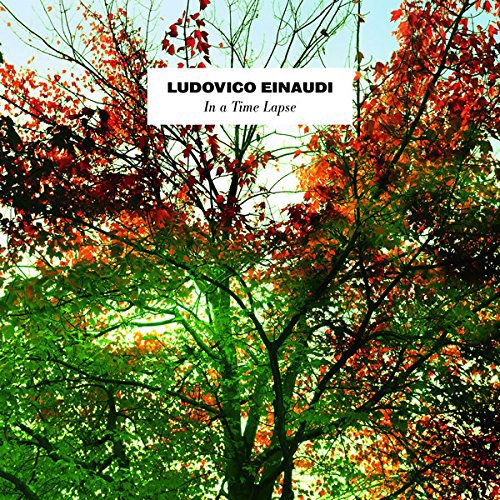 Album cover for Ludovico Einaudi’s “In A Time Lapse” featuring autumn trees.