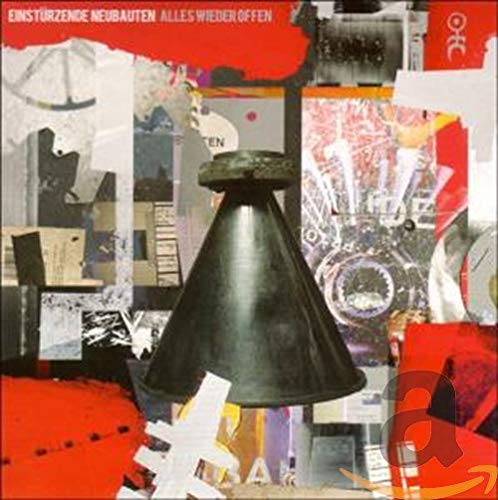 CD cover for Einstürzende Neubauten’s “Alles Wieder Offen” with collage imagery.