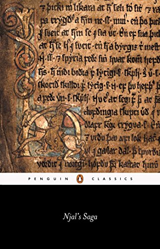 "Book cover with medieval manuscript page, illustration, and Penguin Classics logo."
