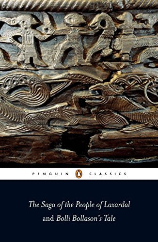 Book cover featuring intricate Viking wood carvings above the title and Penguin Classics logo.