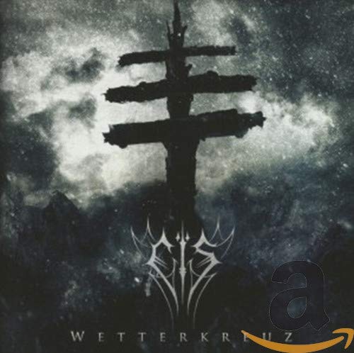 Dark CD cover featuring a weathered cross against a cloudy sky.