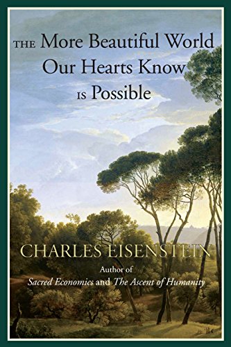Book cover with a landscape painting of trees and a cloudy sky.