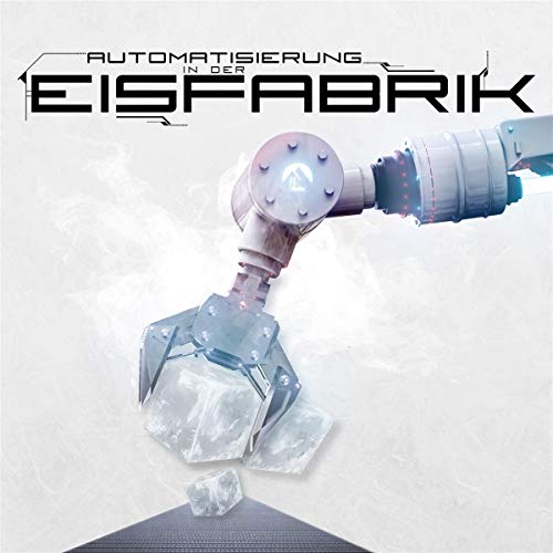 CD cover: robotic arm holding an ice cube, blue and white tones.
