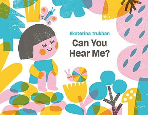 Book cover: illustrated child with colorful floral and insect shapes.