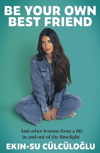Book cover: woman in denim seated, title “Be Your Own Best Friend.”