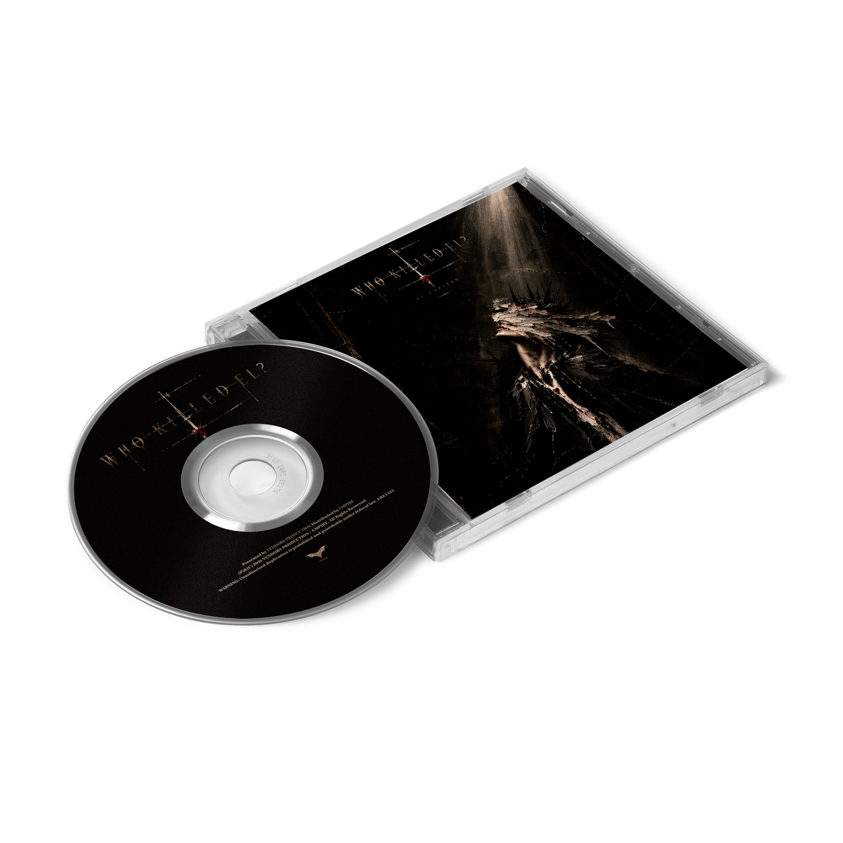 CD case and disc for "EL CAPITXN - WHO KILLED EL?" album.
