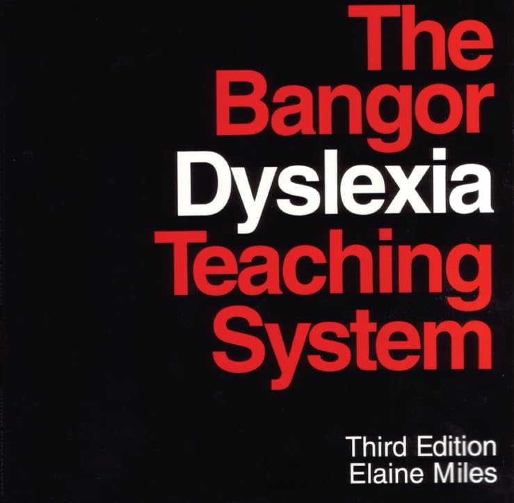 Book cover: "The Bangor Dyslexia Teaching System," third edition.