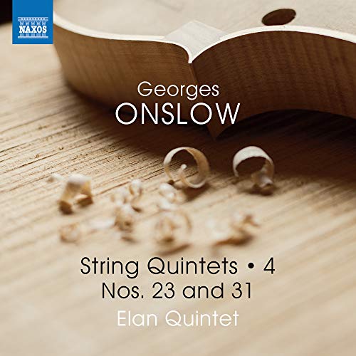 CD cover featuring a violin body with shavings on a wooden surface.
