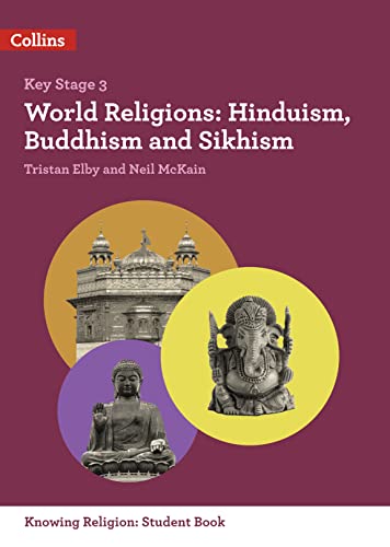 Book cover featuring Hindu, Buddhist, and Sikh religious imagery.